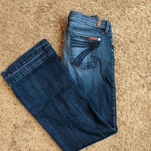 7 for all mankind tailorless dojo jean